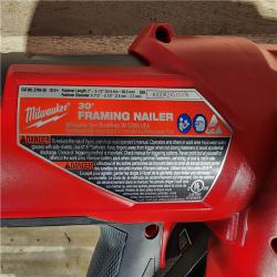 HOUSTON LOCATION - AS-IS M18 FUEL 3-1/2 in. 18-Volt 30-Degree Lithium-Ion Brushless Cordless Framing Nailer (Tool-Only)