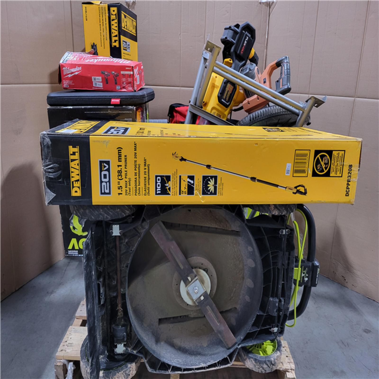 CALIFORNIA AS-IS TOOL PALLET