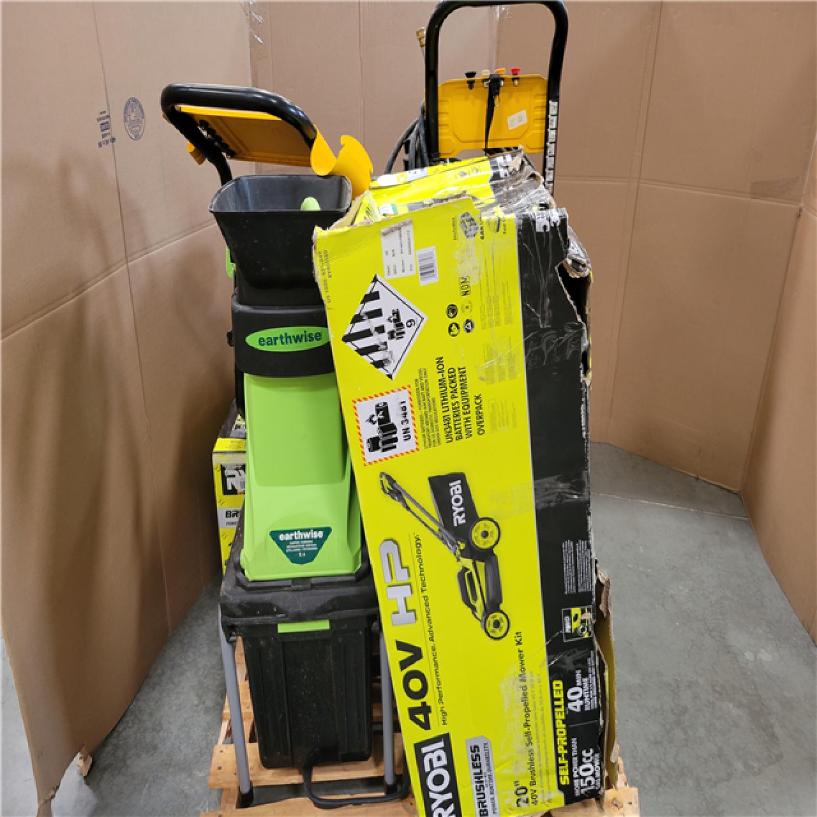CALIFORNIA AS-IS OUTDOOR POWER EQUIPMENT