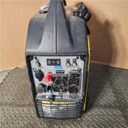 HOUSTON LOCATION - AS-IS CHAMPION 4500/3500-Watt Electric Start Gasoline/Propane Powered Dual Fuel Inverter Generator with Quiet Technology and CO Shield