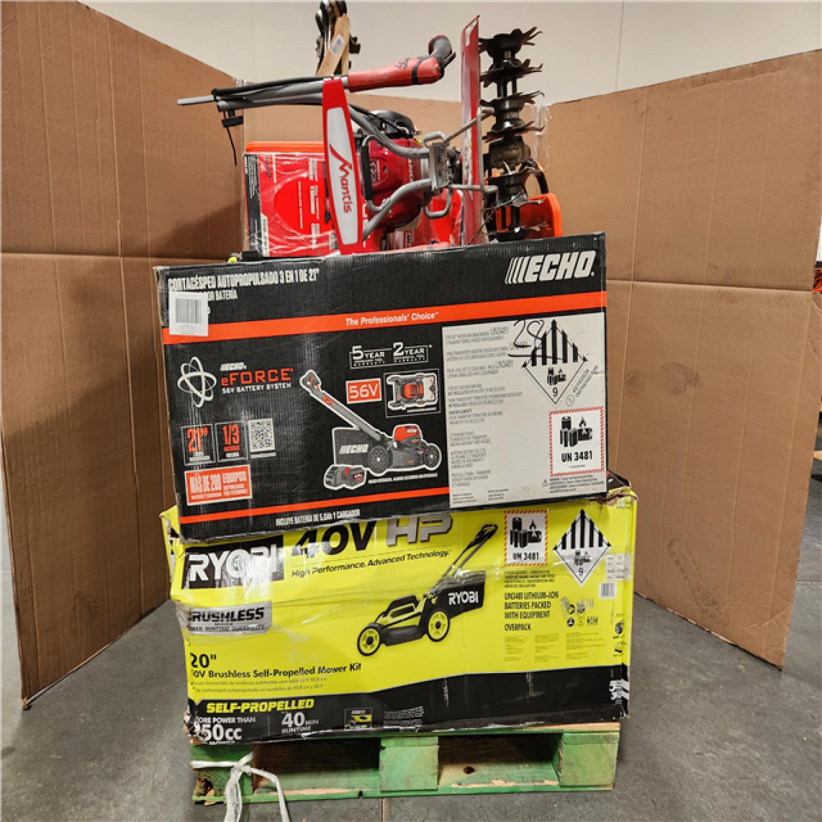 CALIFORNIA AS-IS OUTDOOR POWER EQUIPMENT