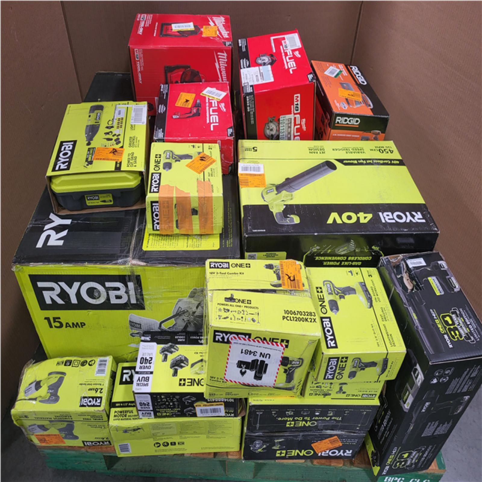 CALIFORNIA AS-IS TOOL PALLET