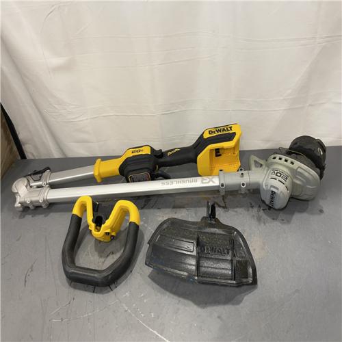 AS-IS - DEWALT 20V MAX 14 in. Brushless Cordless Battery Powered Foldable String Trimmer