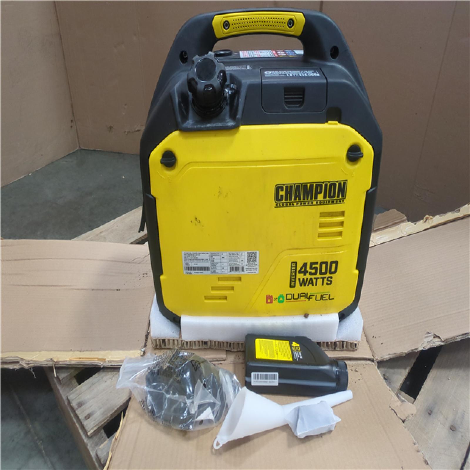 CALIFORNIA AS-IS CHAMPION PORTABLE POWER GENERATOR