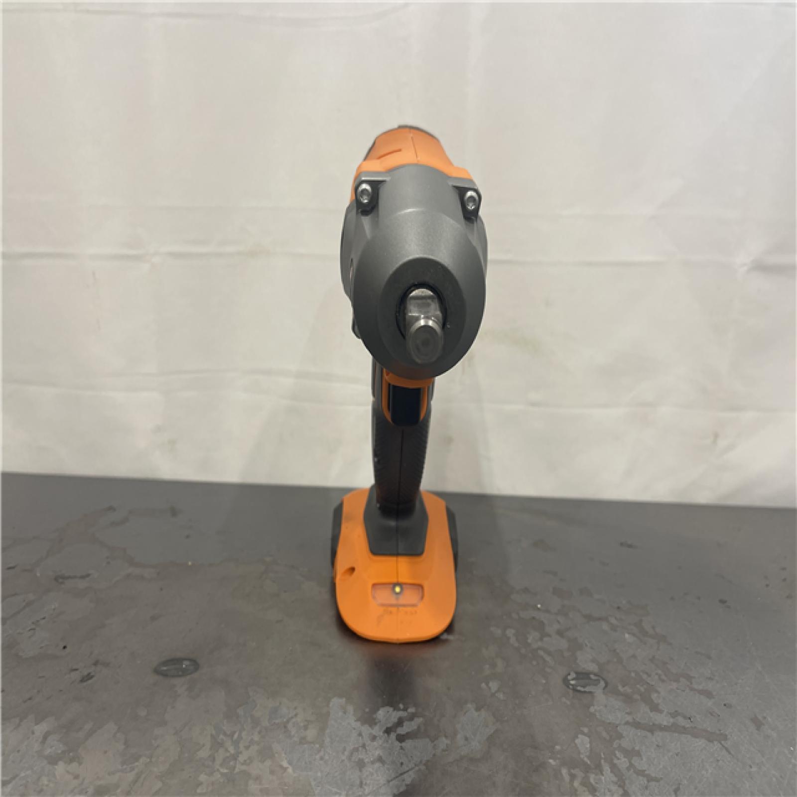 AS-IS- RIDGID 18V Cordless 1/2 in. Impact Wrench Kit with 4.0 Ah Battery and Charger