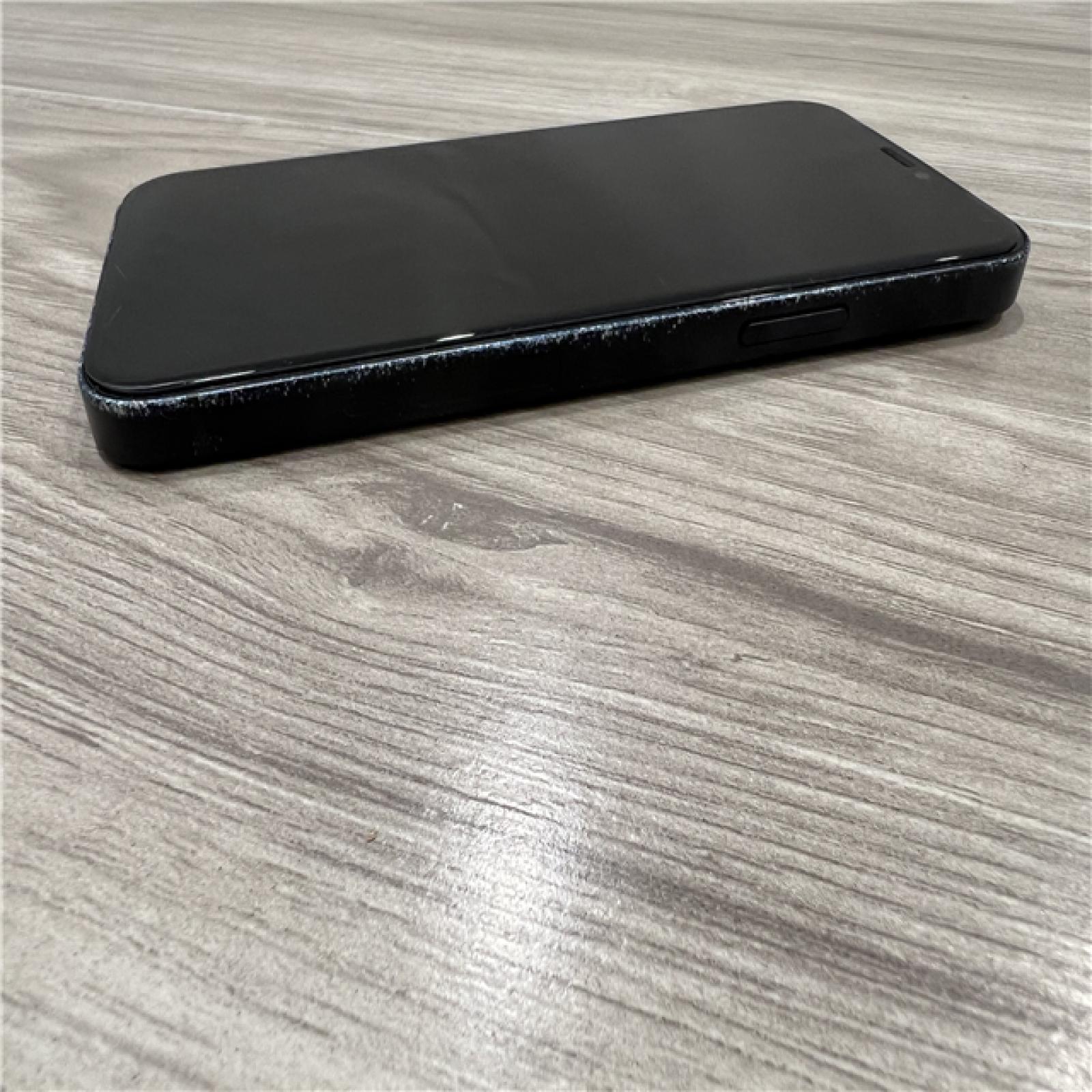 AS-IS Apple iPhone 12 BLACK 64GB -MGEF3LL/A