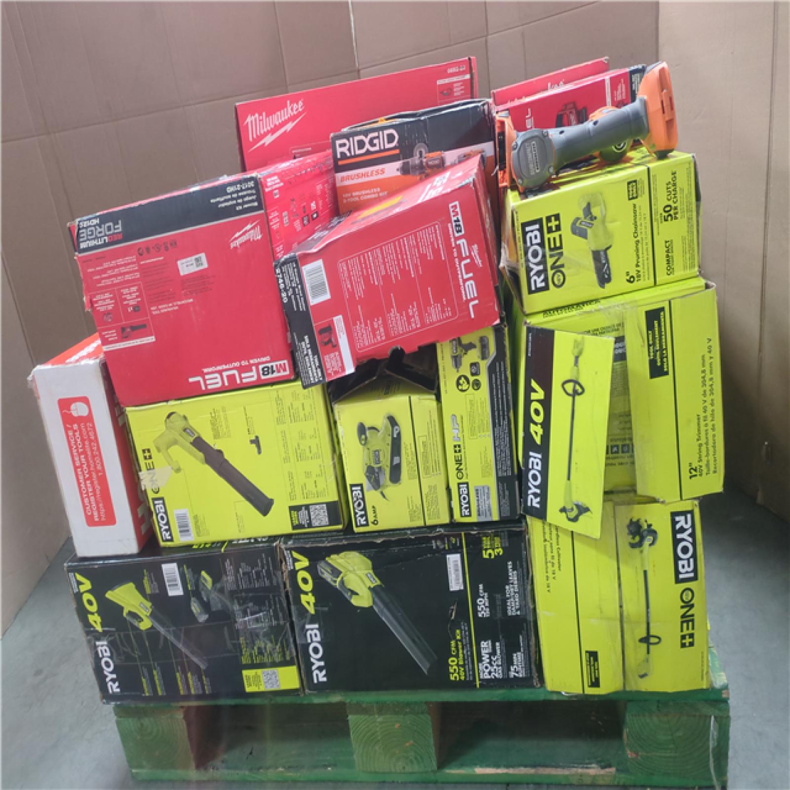 CALIFORNIA AS-IS TOOL PALLET