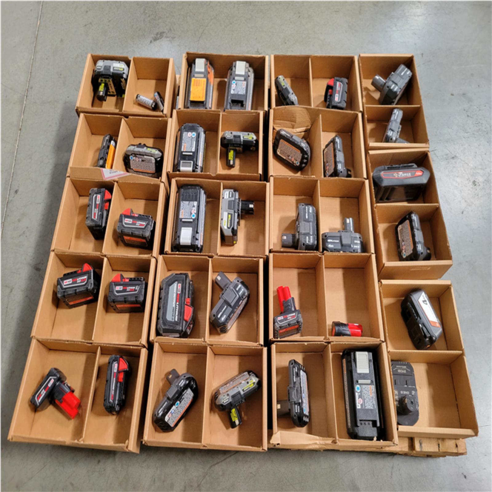 CALIFORNIA AS-IS BATTERY PALLET