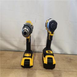 AS-IS- DeWalt 2-Tool Combo Kit W/ (2) BATTERY & CHARGER