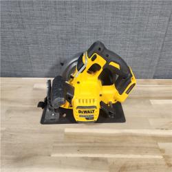 HOUSTON LOCATION - AS-IS DeWALT Flexvolt Max 7-1/4 60V Brushless Circular Saw DCS578B (Bare Tool)
