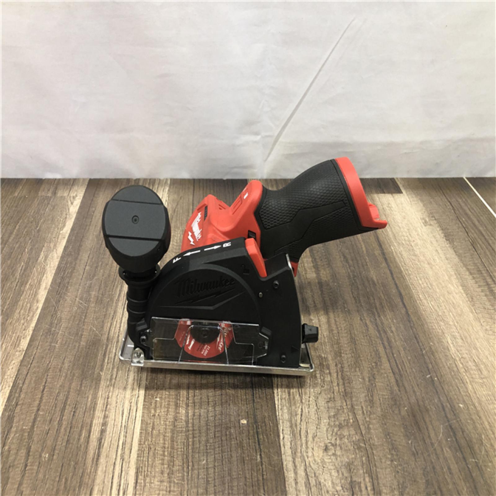 AS-IS Milwaukee  FUEL 12V Lithium-Ion Brushless Cordless 3 in. Cut Off Saw (Tool-Only)