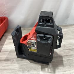 AS-IS Milwaukee 12-Volt Lithium-Ion Cordless Green 250 ft. 3-Plane Laser Level Kit