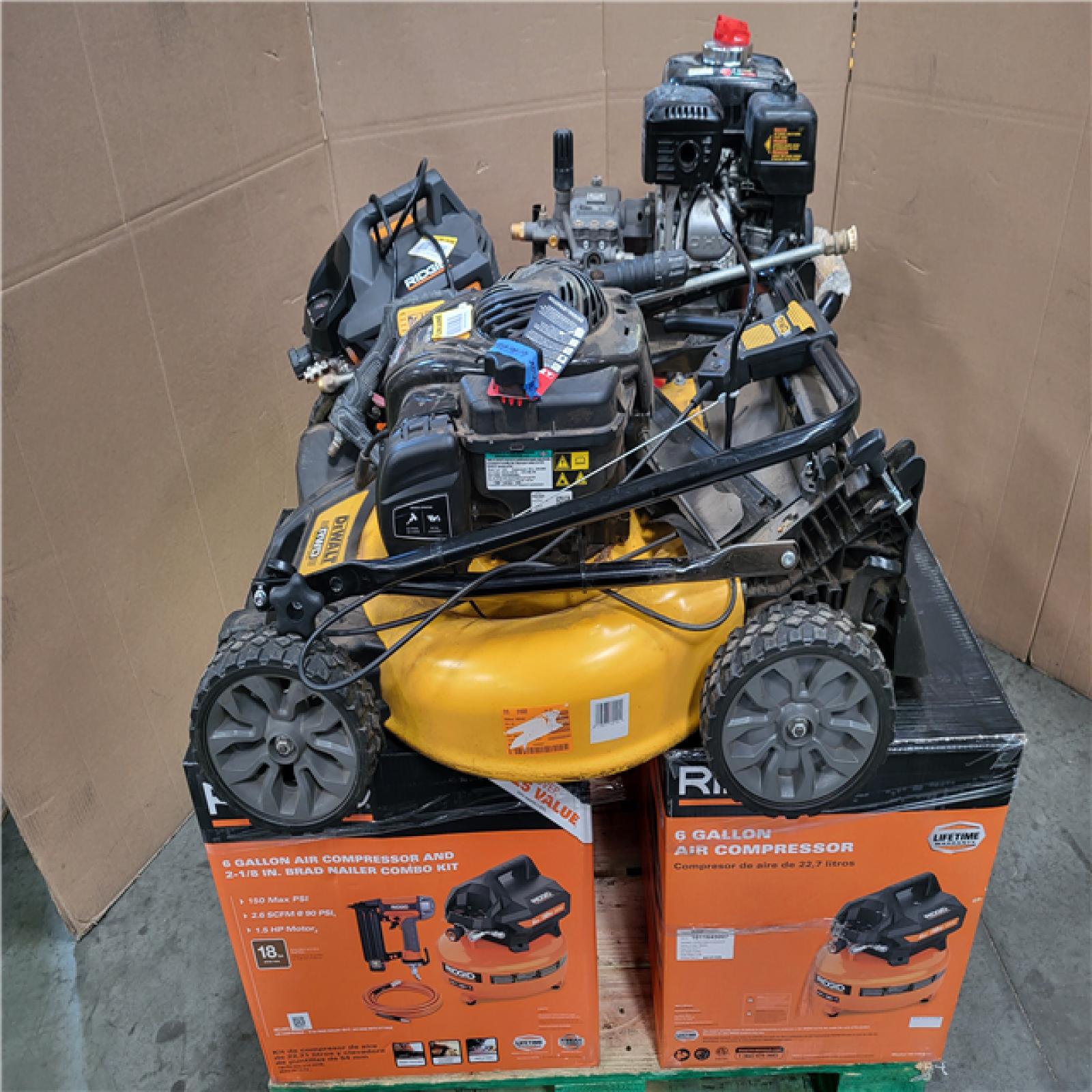 CALIFORNIA AS-IS OUTDOOR POWER EQUIPMENT
