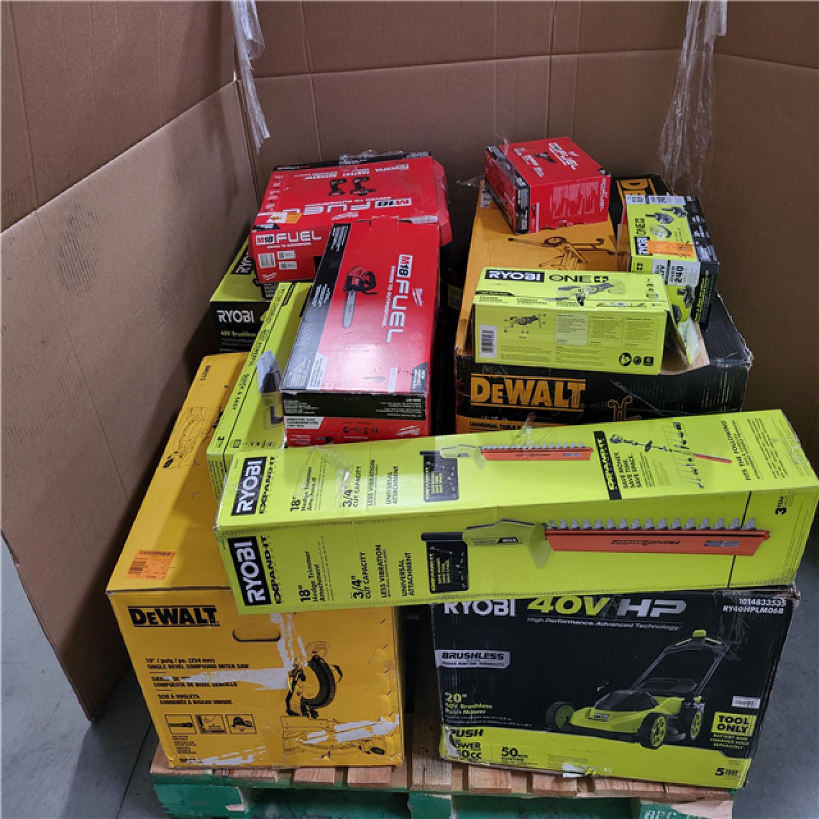 CALIFORNIA AS-IS TOOL PALLET