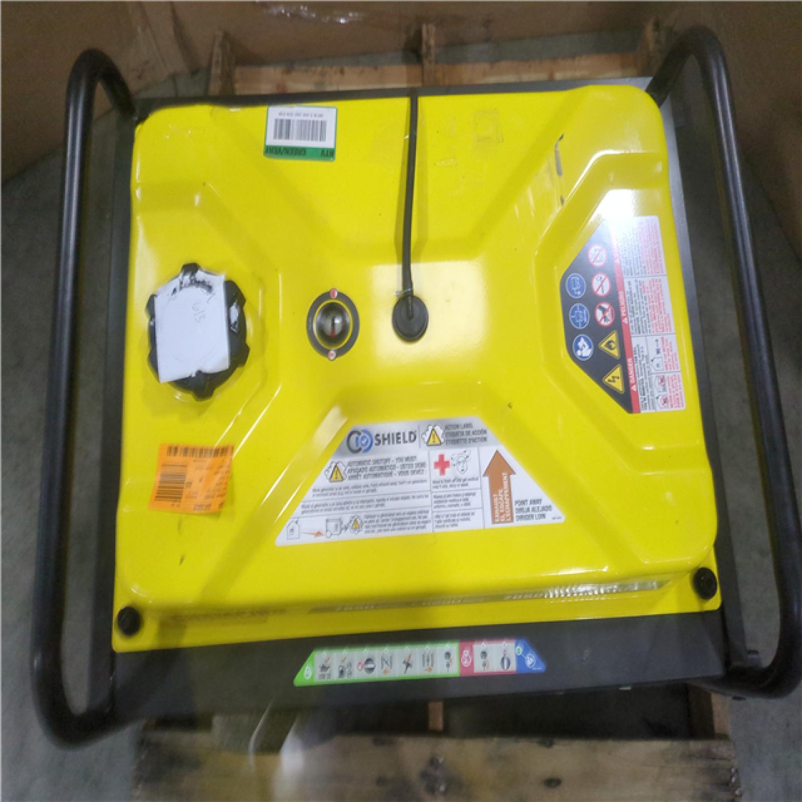 CALIFORNIA AS-IS CHAMPION PORTABLE POWER GENERATOR