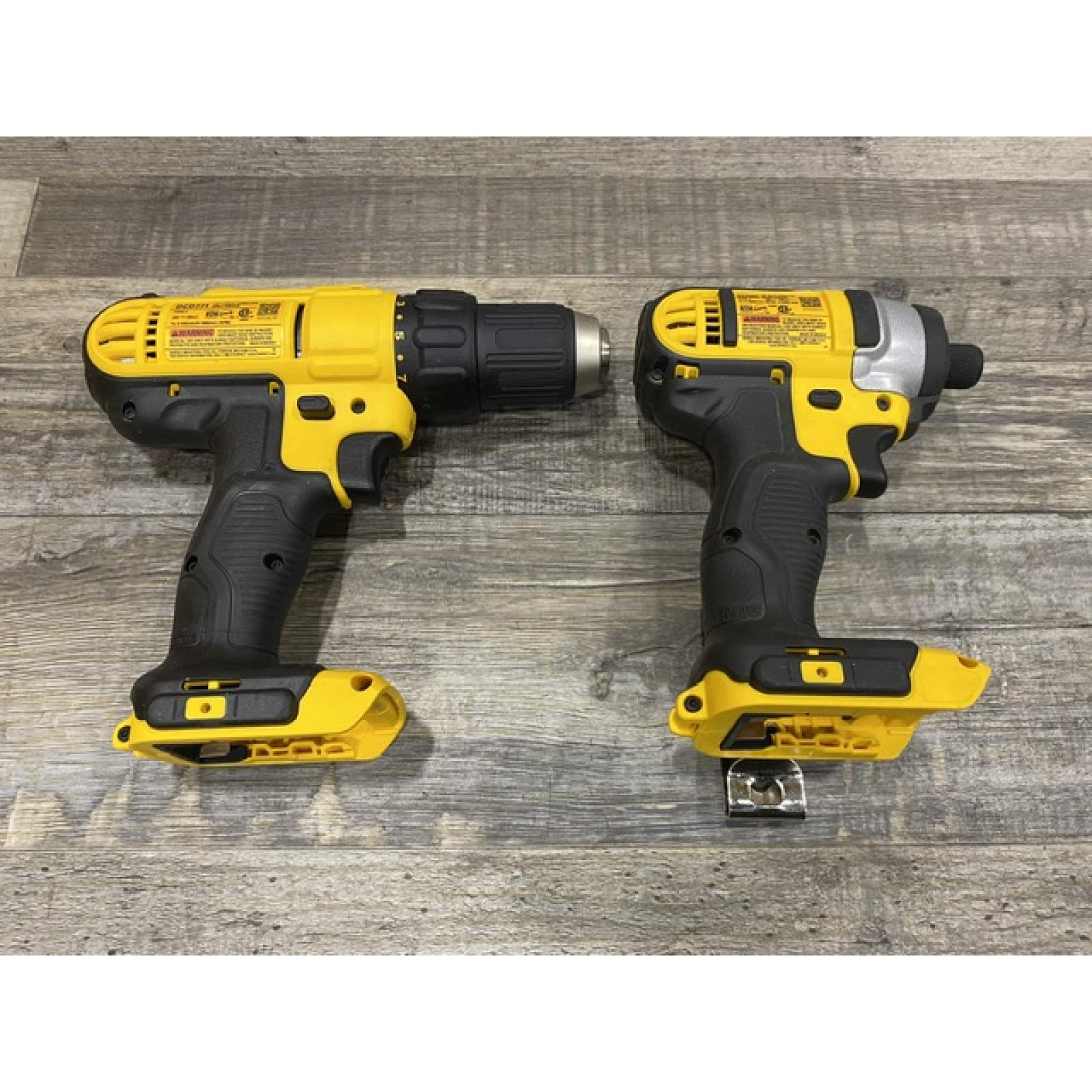 AS-IS DEWALT 20V MAX Cordless Drill/Impact 2 Tool Combo Kit
