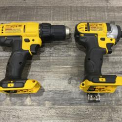 AS-IS DEWALT 20V MAX Cordless Drill/Impact 2 Tool Combo Kit