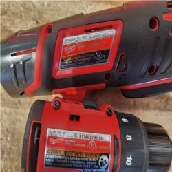 Houston Location AS-IS Milwaukee Drill and Expander and Batteries QTY/4 and Chargers QTY/2