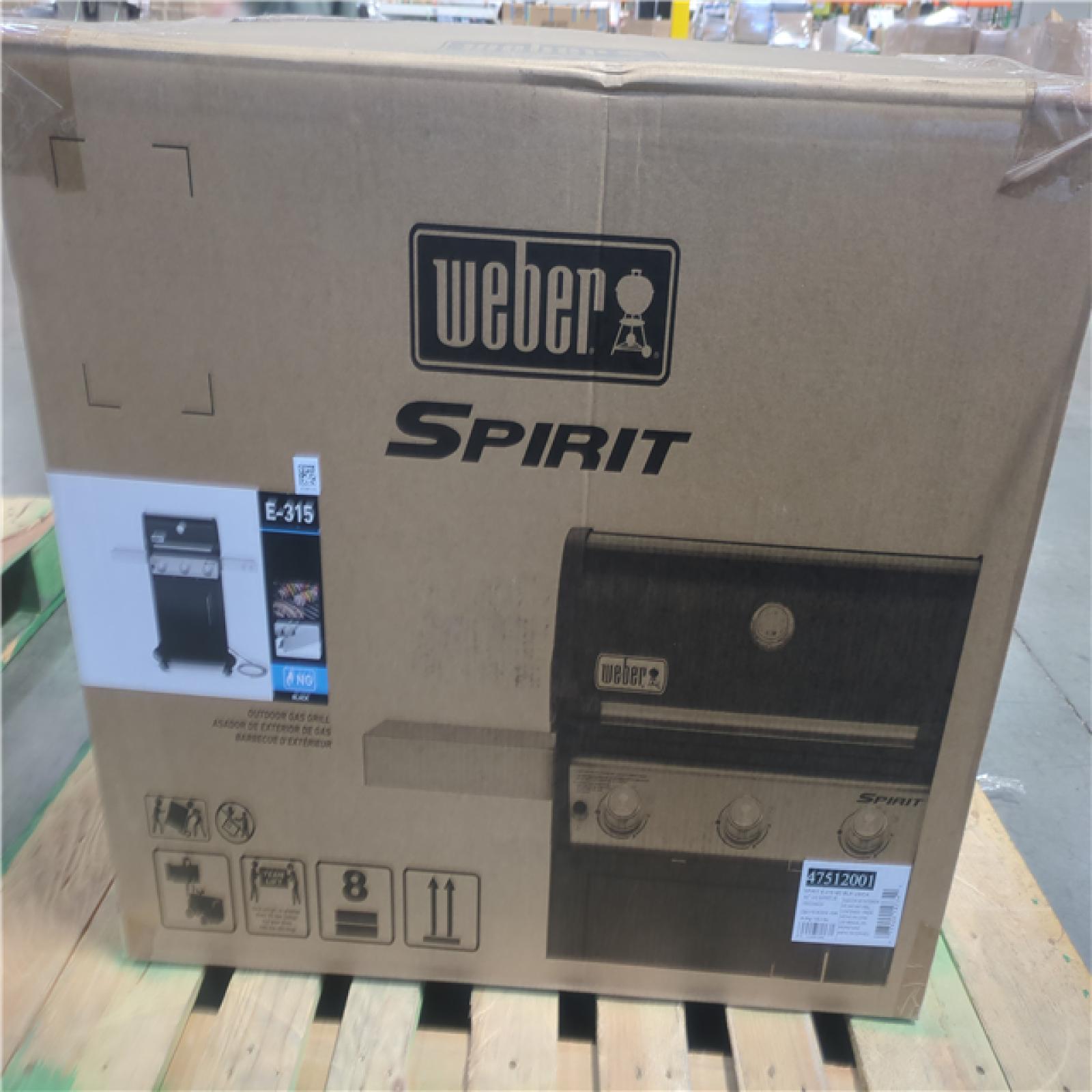 CALIFORNIA NEW WEBER SPIRIT GRILL