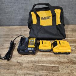 HOUSTON LOCATION - AS-IS DEWALT 2 TOOL COMBO KIT W/ (2) BATTERY & CHARGER