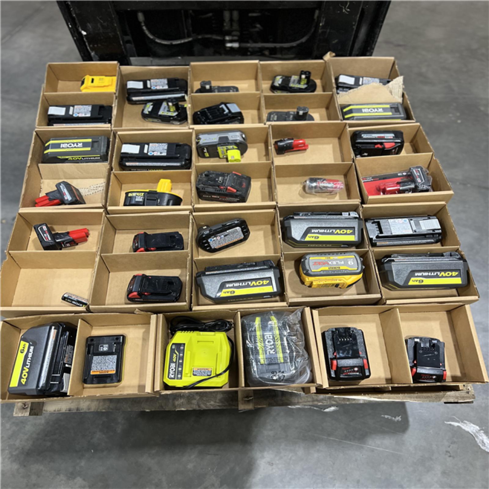 Dallas Location - As-Is Battery Pallet
