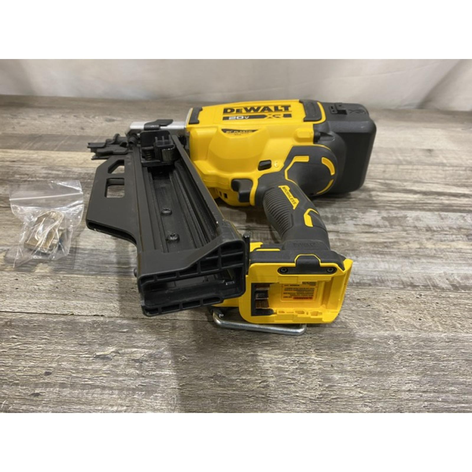 AS-IS DEWALT 20-Volt 21° Cordless Framing Nailer (Tool-Only)