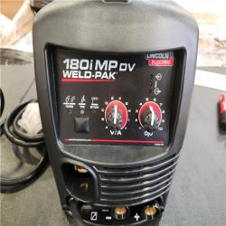 Phoenix NEW Lincoln Electric 180 Amp Weld-Pak 180i Multi-Process Stick/MIG/Flux-Core/TIG  120V or 230V Aluminum Welder with Spool Gun sold separately
