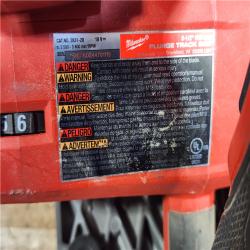 HOUSTON LOCATION - AS-IS Milwaukee  FUEL 18V Lithium-Ion Cordless Brushless 6-1/2 in. Plunge Cut Track Saw (Tool-Only)