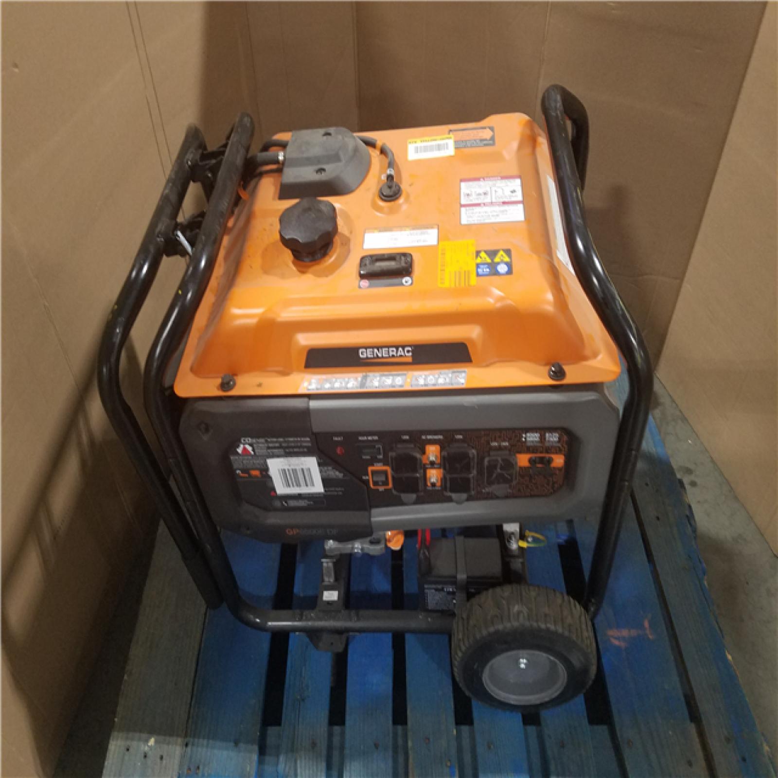 CALIFORNIA AS-IS GENERAC GENERATOR