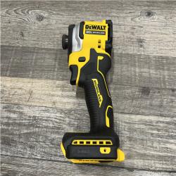 AS-IS DEWALT ATOMIC 20V MAX Lithium-Ion Cordless 1/4 in. Brushless Impact Driver Kit