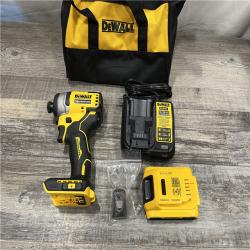 AS-IS DEWALT Atomic 20V Max Lithium-Ion Brushless Cordless Compact 1/4 in. Impact Driver Kit