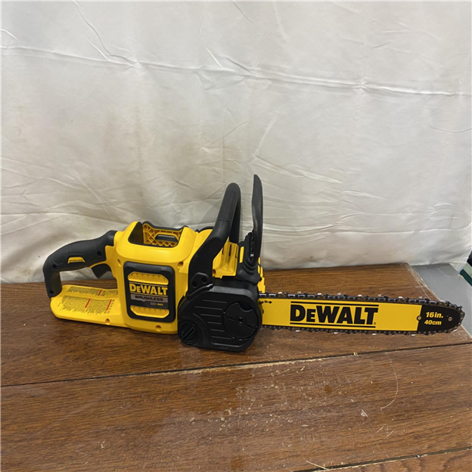 AS-IS DEWALT DCCS670B 16in Chainsaw 60V MAX - Tool Only