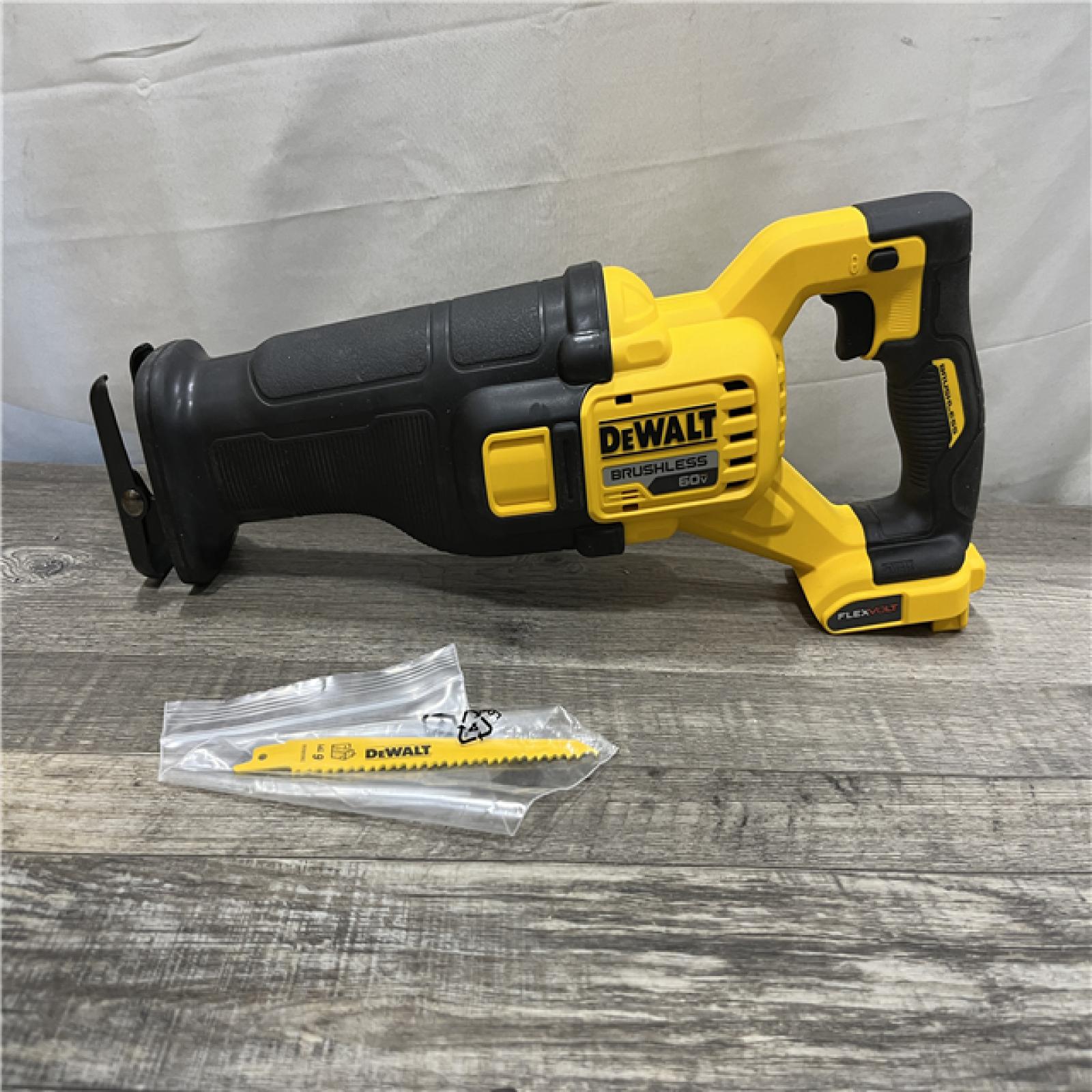 AS-IS DEWALT FLEXVOLT 60V MAX Cordless Brushless Reciprocating Saw (Tool Only)