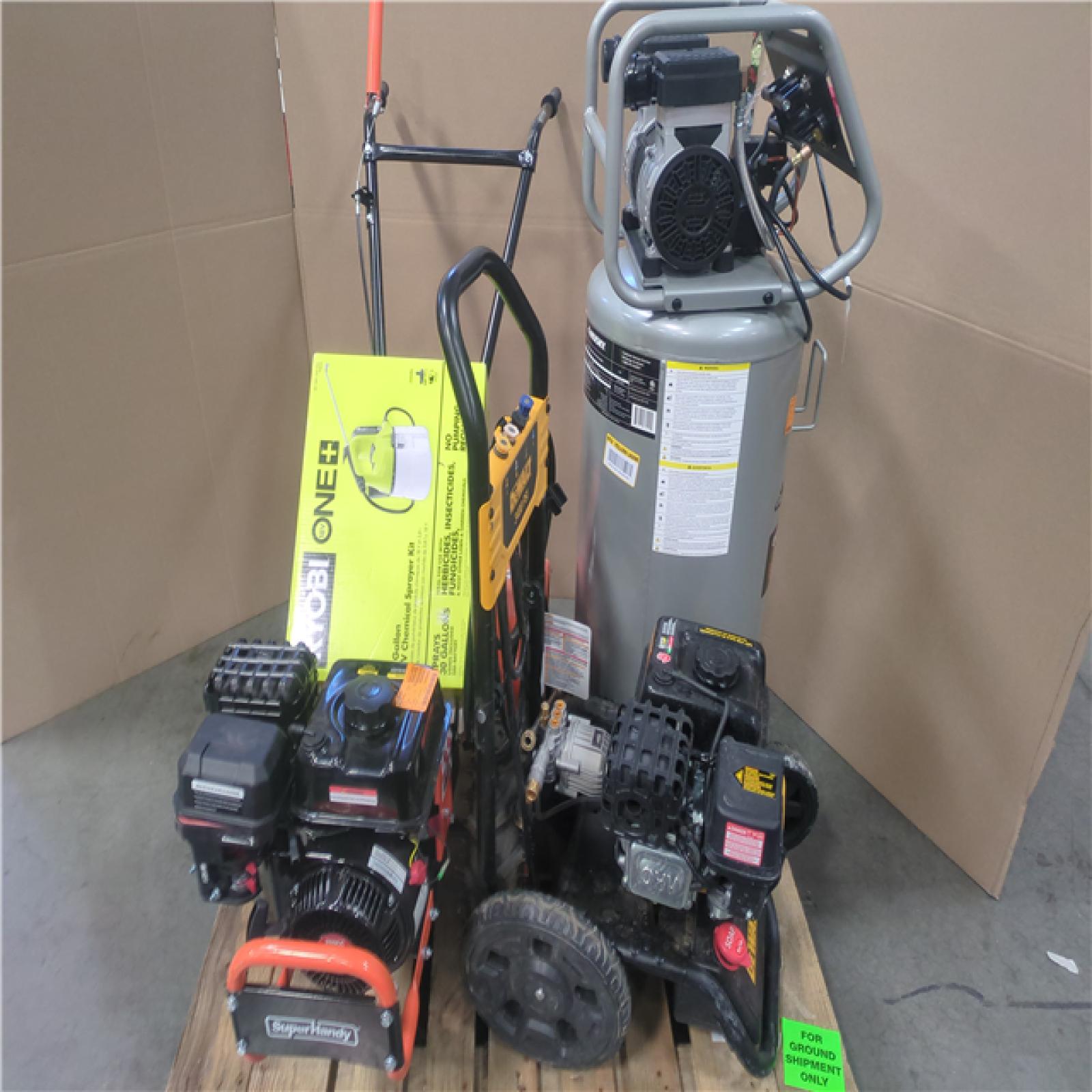 CALIFORNIA AS-IS OUTDOOR POWER EQUIPMENT