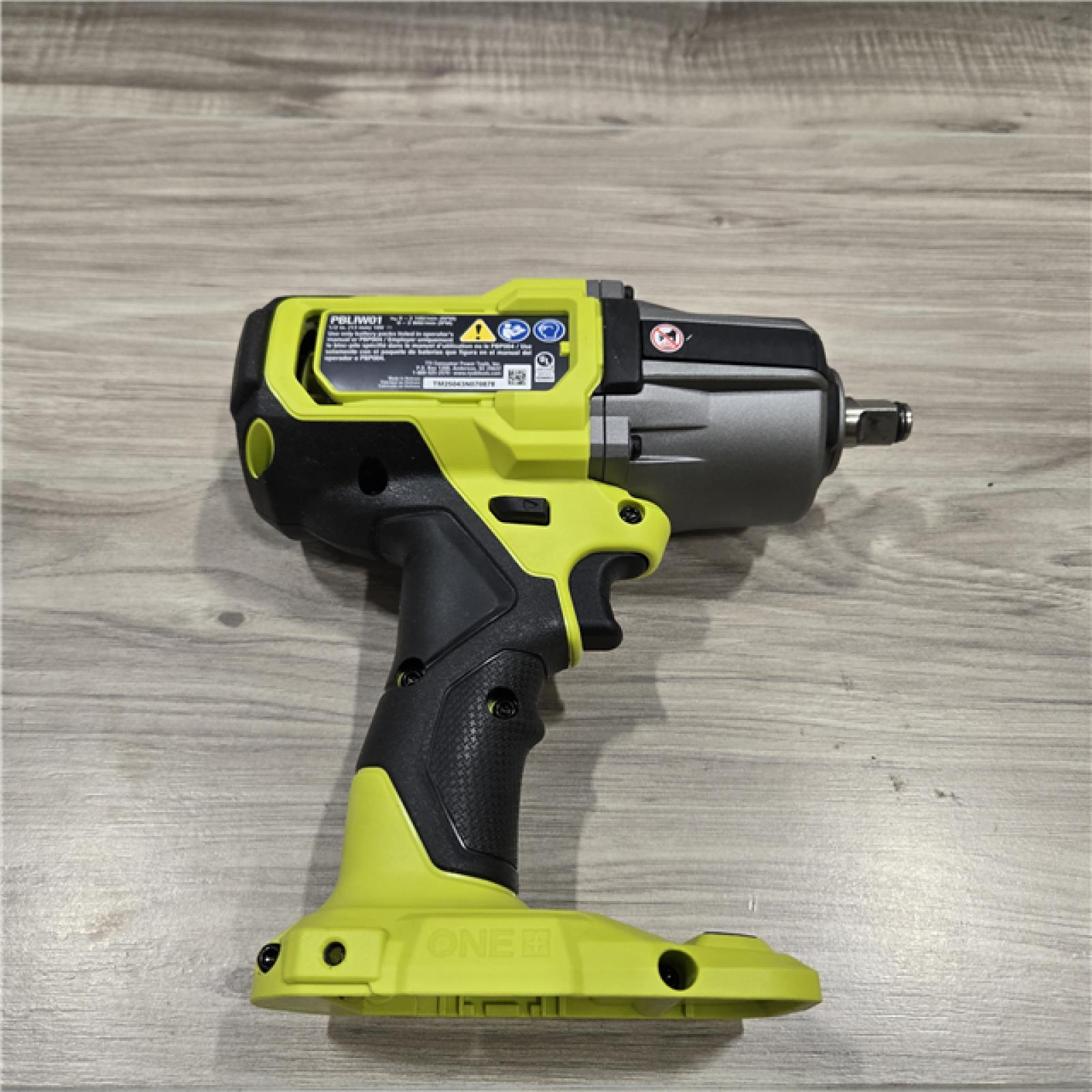 LIKE NEW! - RYOBI 18V ONE+ HP High-Torque Impact Wrench (Tool-Only)