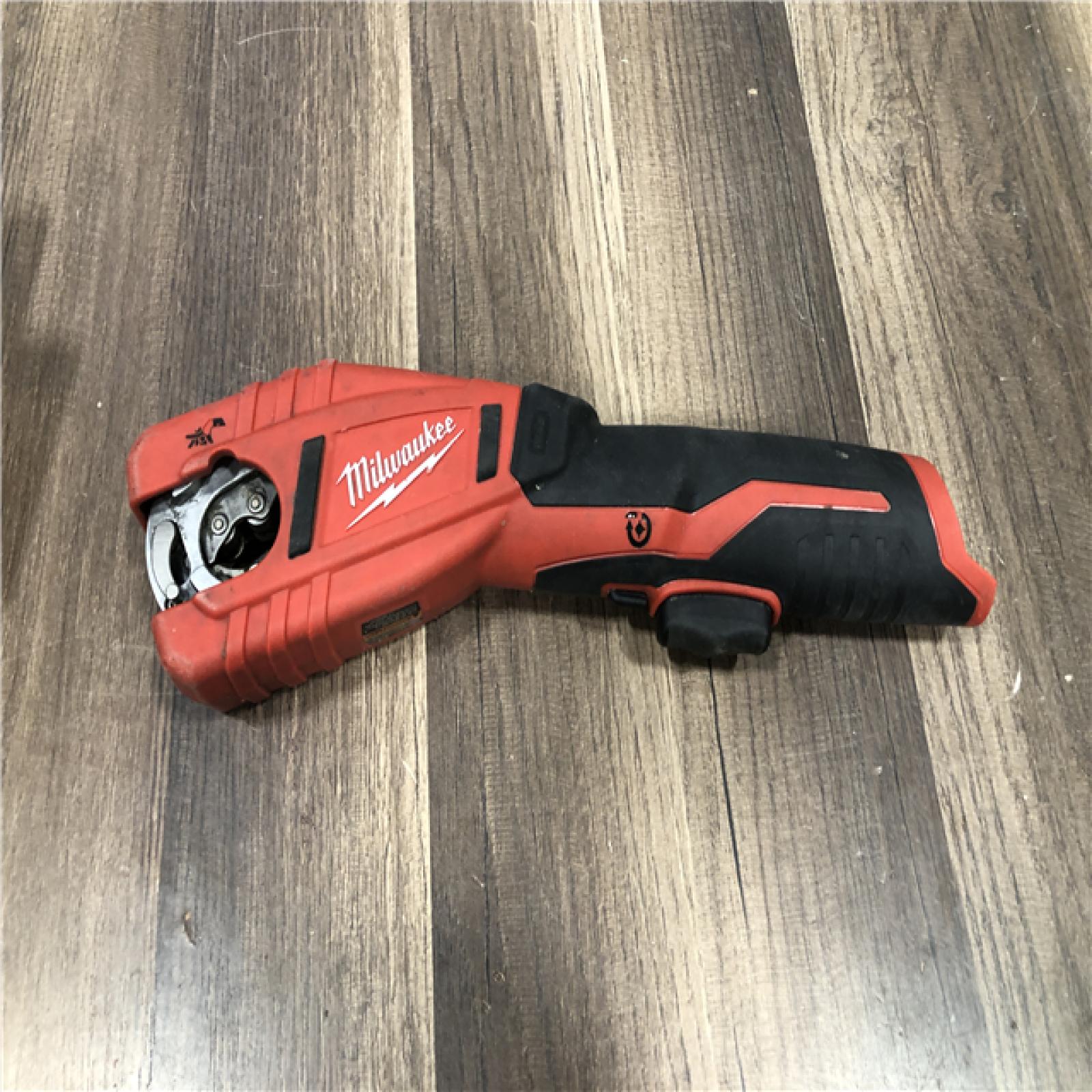 AS-IS Milwaukee M12 12V Lithium-Ion Cordless Copper Tubing Cutter (Tool-Only)