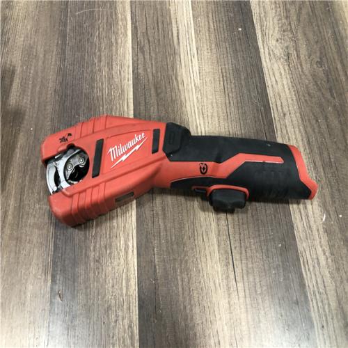 AS-IS Milwaukee M12 12V Lithium-Ion Cordless Copper Tubing Cutter (Tool-Only)