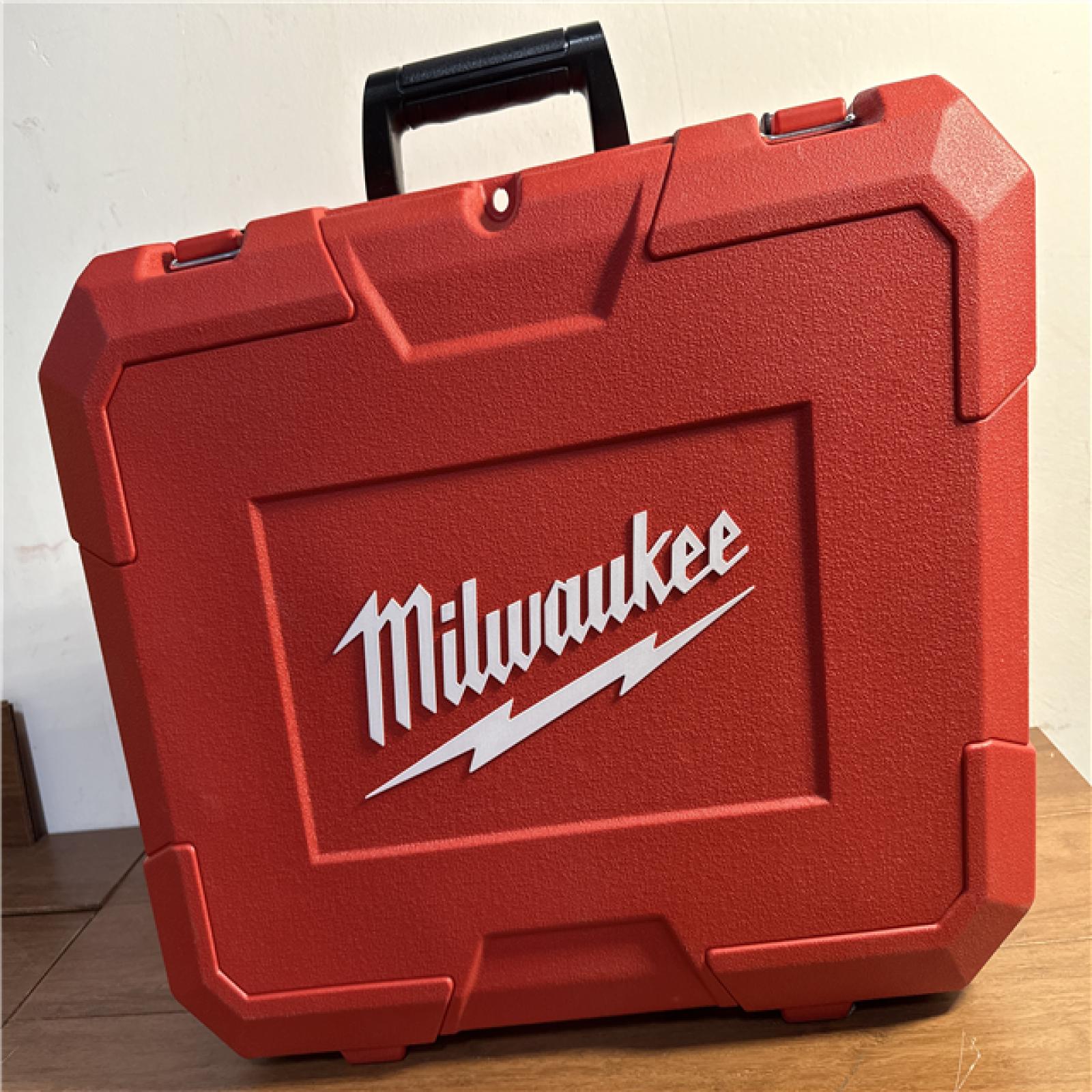 Phoenix- AS-IS Milwaukee M18 Short Throw Press Tool Kit with PEX Crimp Jaws  Includes (2) Batteries  Charger & Hard Case; Appears in Like New Condition