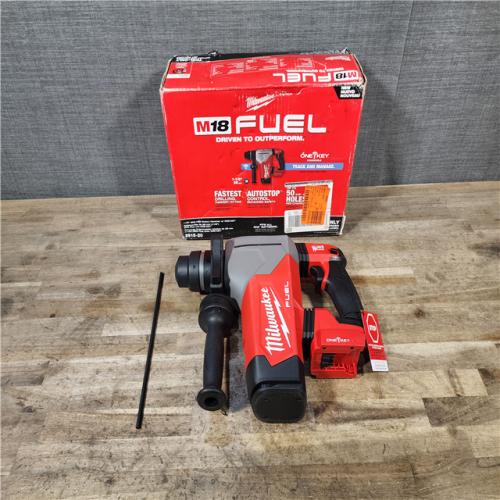 HOUSTON LOCATION - AS-IS Milwaukee 2915-20 M18 FUEL 18-Volt Lithium-Ion Brushless Cordless SDS-Plus 1-1/8 in. Rotary Hammer Drill (Tool-Only)