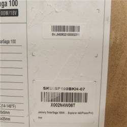 Phoenix NEW Jackery SolarSaga 100-Watt Portable Solar Panel for Explorer 290/550/880/1000/1500 Power Station with built-in 2 USB Outputs