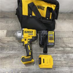 AS-IS DEWALT 20V MAX Lithium-Ion Cordless 1/2 in. Impact Wrench Kit