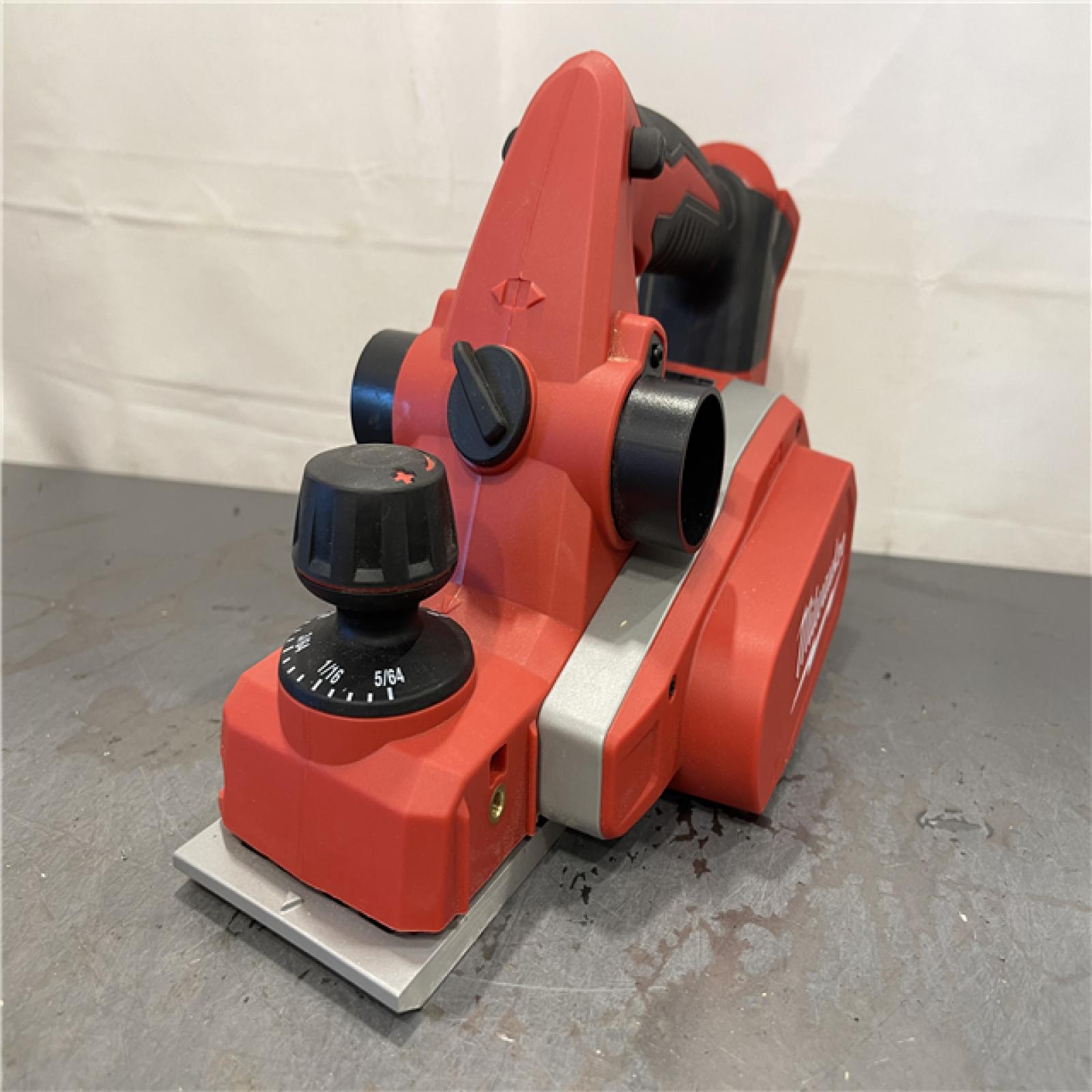 AS-IS - Milwaukee M18 18-Volt Lithium-Ion Cordless 3-1/4 in. Planer