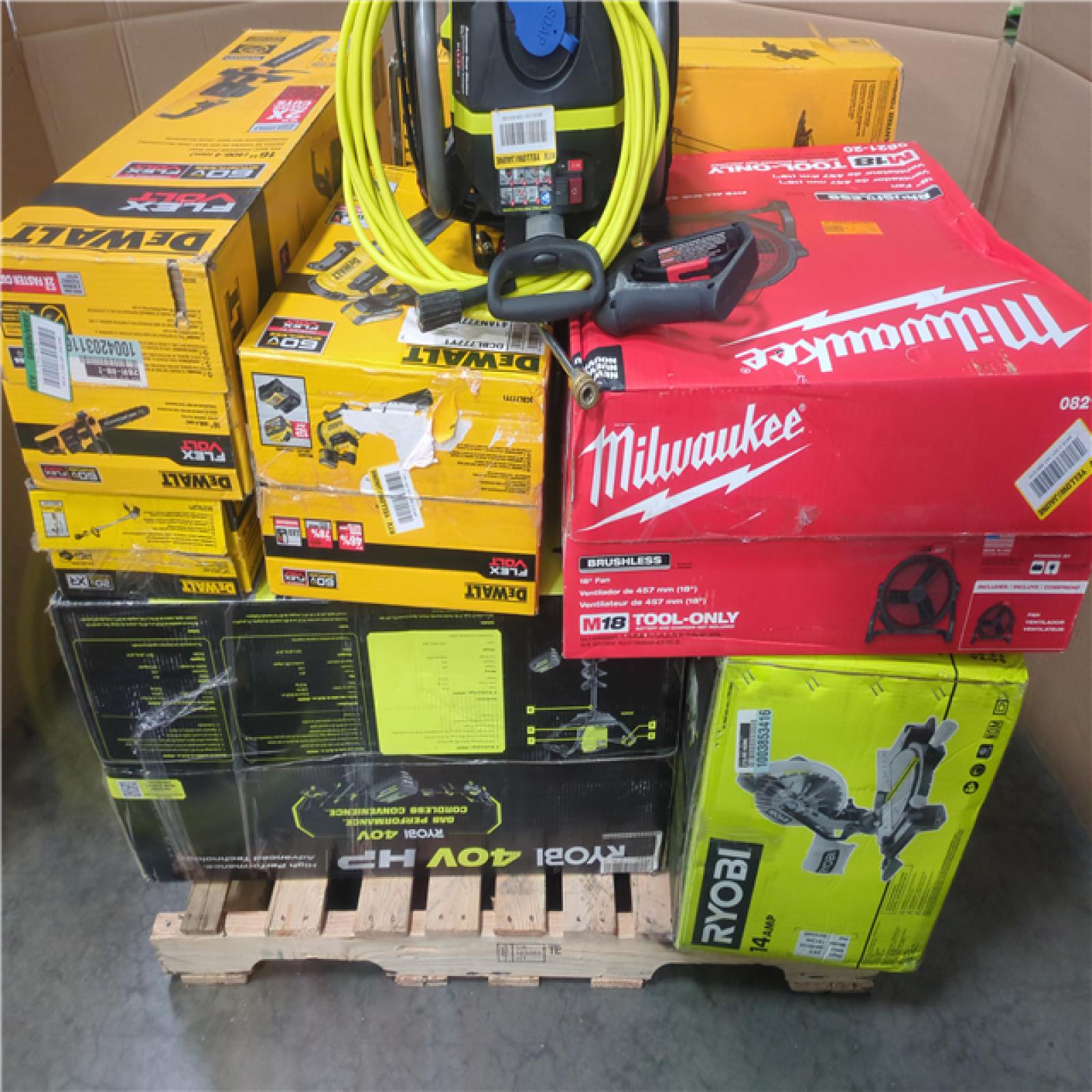 CALIFORNIA AS-IS TOOL PALLET