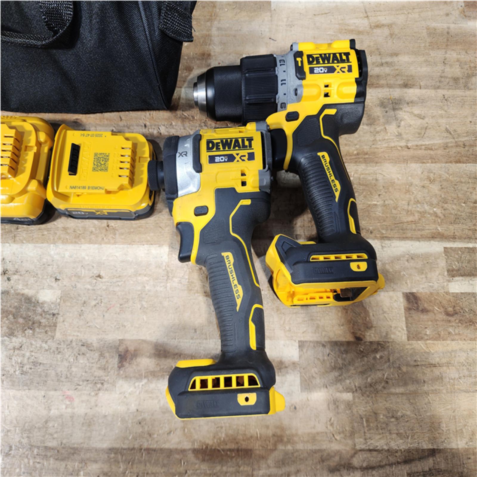 HOUSTON LOCATION - AS - IS DEWALT 20V XR Lithium-Ion Cordless 2-Tool Combo Kit