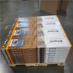 CALIFORNIA AS-IS LIKE NEW LIFEPROOF HIGH TRAFFIC RIGID CORE VINYL PLANK FLOORING IN CLERMONT ELM