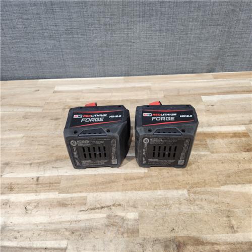 HOUSTON LOCATION - AS-IS MILWAUKEE FORGE BATTERY PACK QTY - 2
