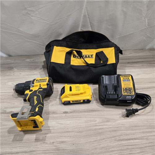 AS-IS DEWALT ATOMIC COMPACT SERIES 20V MAX* Cordless 1/2 Drill/Driver Kit