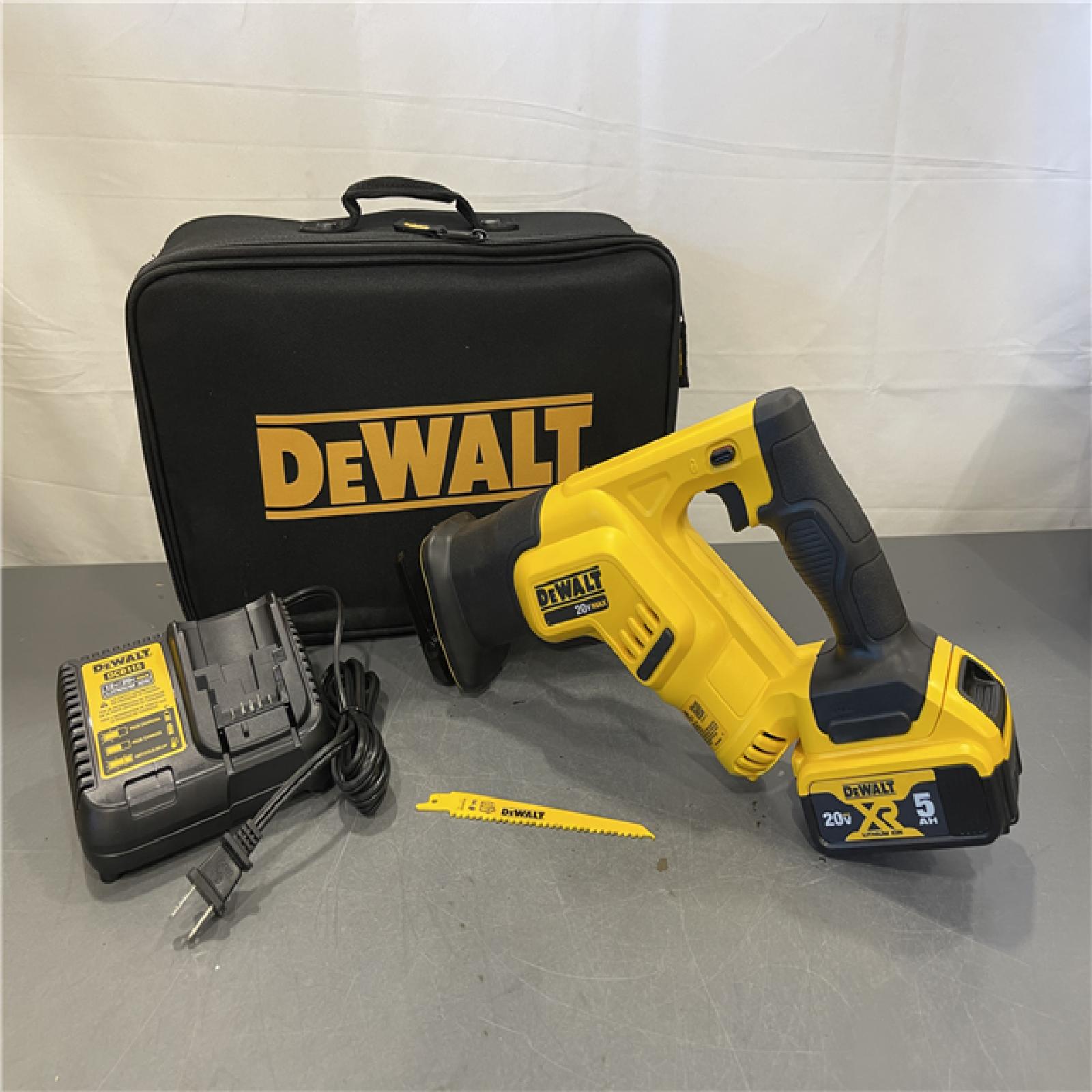 AS-IS - DEWALT 20-Volt MAX Lithium-Ion Cordless Compact Reciprocating Saw Kit