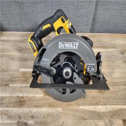 HOUSTON LOCATION - AS-IS (APPEARS LIKE NEW) DeWALT Flexvolt Max 7-1/4 60V Brushless Circular Saw (Tool Only)