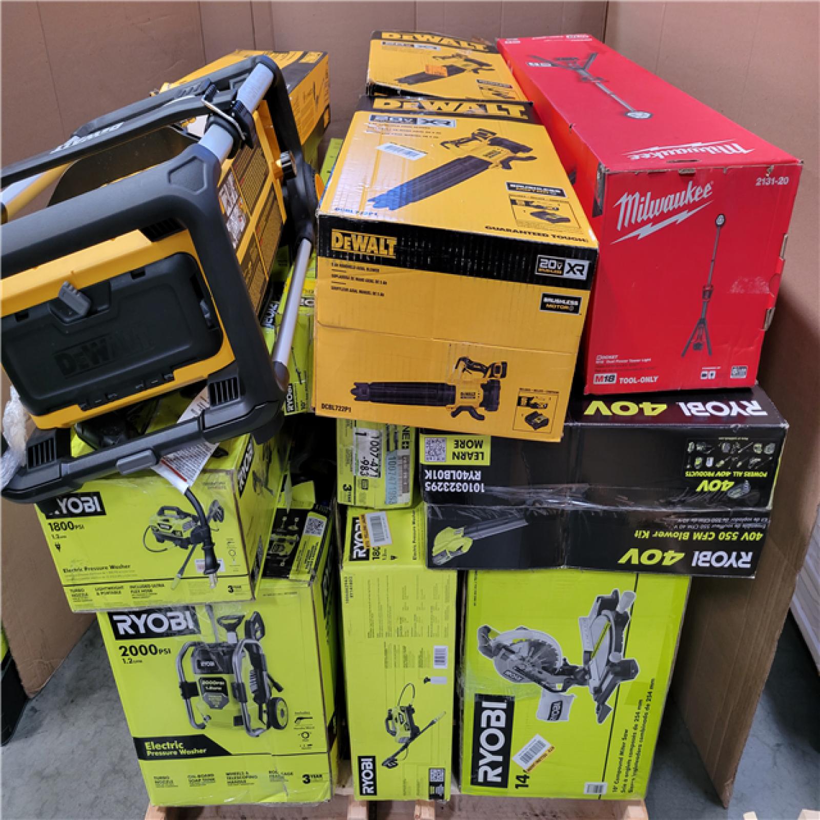 CALIFORNIA AS-IS TOOL PALLET